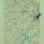 United States Geological Survey Portland, ME (1891, 62500-Scale) digital map