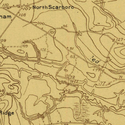 United States Geological Survey Portland, ME (1914, 48000-Scale) digital map