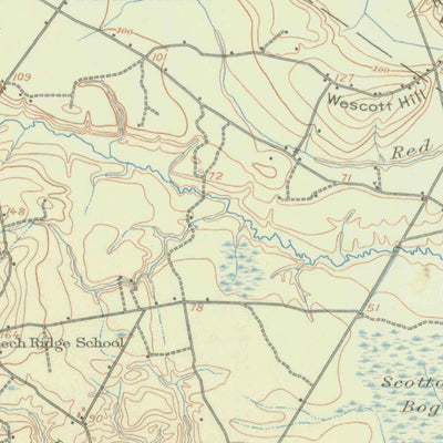 United States Geological Survey Portland, ME (1916, 62500-Scale) digital map