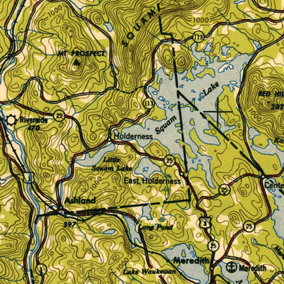 United States Geological Survey Portland, ME-NH (1949, 250000-Scale) digital map