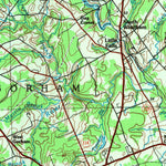United States Geological Survey Portland, ME-NH (1985, 100000-Scale) digital map