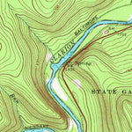 United States Geological Survey Portland Mills, PA (1969, 24000-Scale) digital map