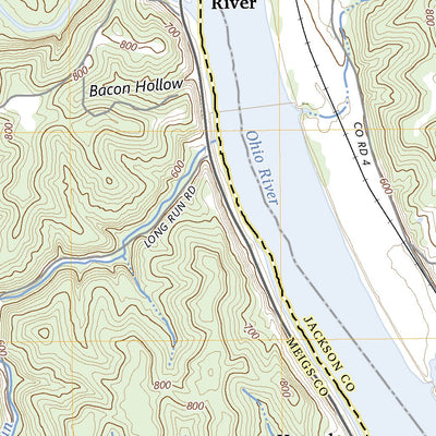United States Geological Survey Portland, OH (2023, 24000-Scale) digital map