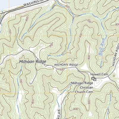 United States Geological Survey Portland, OH (2023, 24000-Scale) digital map