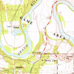 United States Geological Survey Portland South, MI (1978, 24000-Scale) digital map