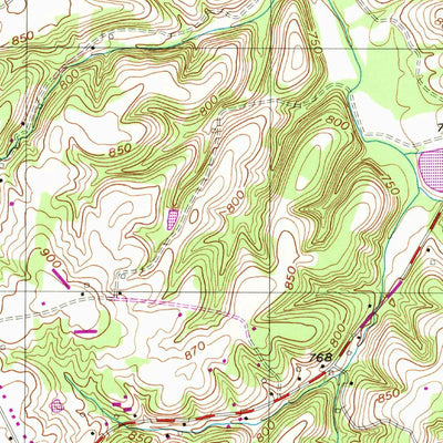 United States Geological Survey Portland, TN (1956, 24000-Scale) digital map