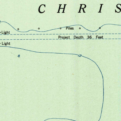 United States Geological Survey Portland, TX (1951, 24000-Scale) digital map