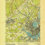 United States Geological Survey Portland West, ME (1944, 24000-Scale) digital map