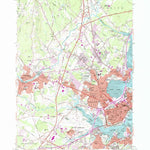 United States Geological Survey Portland West, ME (1956, 24000-Scale) digital map