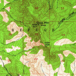 United States Geological Survey Portola, CA (1950, 62500-Scale) digital map
