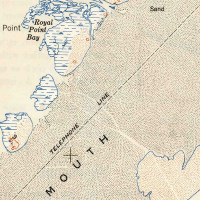 United States Geological Survey Portsmouth, NC (1950, 24000-Scale) digital map