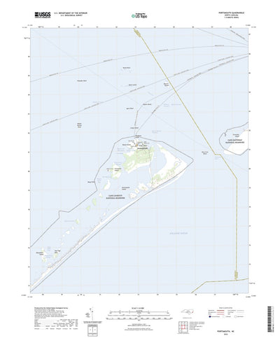 United States Geological Survey Portsmouth, NC (2022, 24000-Scale) digital map