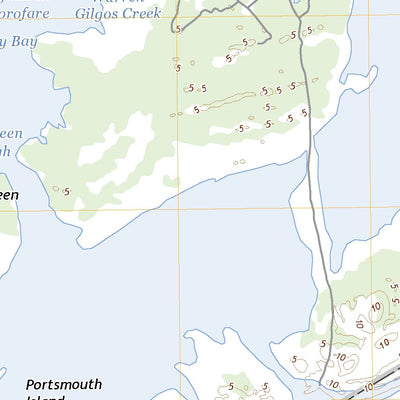 United States Geological Survey Portsmouth, NC (2022, 24000-Scale) digital map