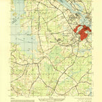United States Geological Survey Portsmouth, NH-ME (1952, 25000-Scale) digital map