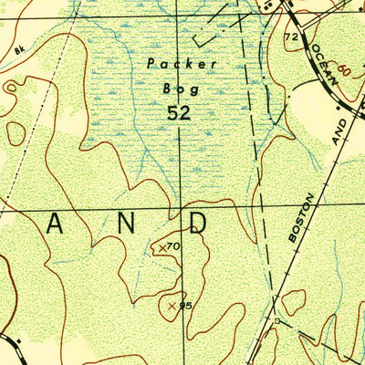 United States Geological Survey Portsmouth, NH-ME (1952, 25000-Scale) digital map