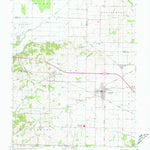 United States Geological Survey Poseyville, IN (1959, 24000-Scale) digital map