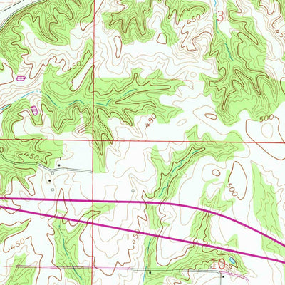United States Geological Survey Poseyville, IN (1959, 24000-Scale) digital map