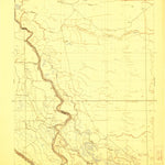 United States Geological Survey Poso Farm, CA (1922, 31680-Scale) digital map