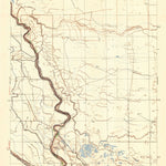 United States Geological Survey Poso Farm, CA (1947, 24000-Scale) digital map