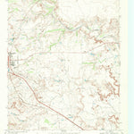 United States Geological Survey Post East, TX (1969, 24000-Scale) digital map