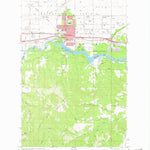 United States Geological Survey Post Falls, ID (1981, 24000-Scale) digital map