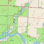 United States Geological Survey Post Lake, WI (1973, 24000-Scale) digital map