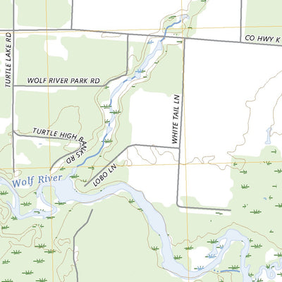 United States Geological Survey Post Lake, WI (2023, 24000-Scale) digital map