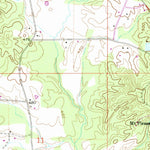 United States Geological Survey Post, MS (1962, 24000-Scale) digital map