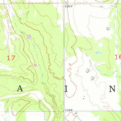 United States Geological Survey Post Oak Creek, OK (1956, 24000-Scale) digital map