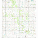 United States Geological Survey Post Oak Creek, OK (1991, 24000-Scale) digital map