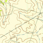 United States Geological Survey Post Oak Mountain, TX (1947, 24000-Scale) digital map