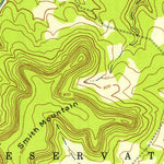 United States Geological Survey Post Oak Mountain, TX (1947, 24000-Scale) digital map