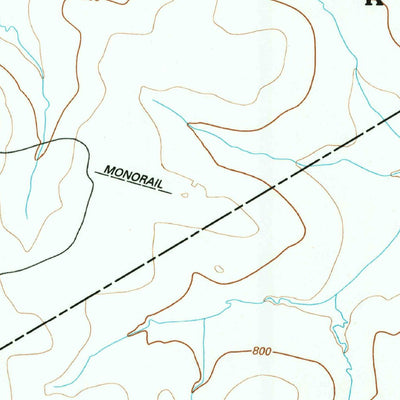 United States Geological Survey Post Oak Mountain, TX (1994, 24000-Scale) digital map