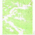 United States Geological Survey Post Office Flat, NM (1952, 24000-Scale) digital map