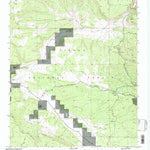 United States Geological Survey Post Office Flat, NM (1995, 24000-Scale) digital map