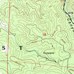 United States Geological Survey Post Office Flat, NM (1995, 24000-Scale) digital map