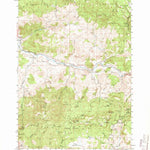 United States Geological Survey Post, OR (1951, 62500-Scale) digital map