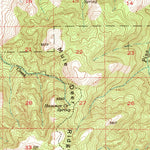 United States Geological Survey Post, OR (1951, 62500-Scale) digital map