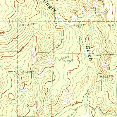 United States Geological Survey Post, OR (1990, 24000-Scale) digital map