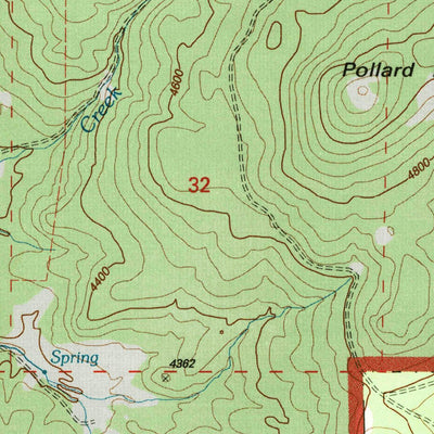 United States Geological Survey Post, OR (1992, 24000-Scale) digital map