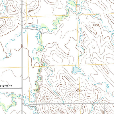 United States Geological Survey Post Ranch, SD (2012, 24000-Scale) digital map