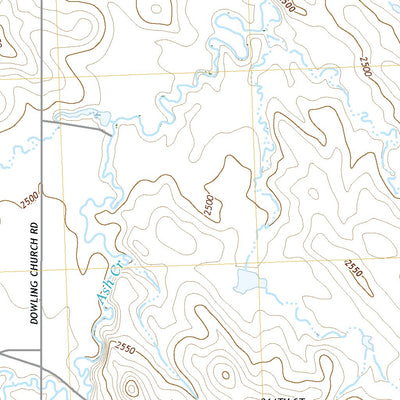 United States Geological Survey Post Ranch, SD (2021, 24000-Scale) digital map