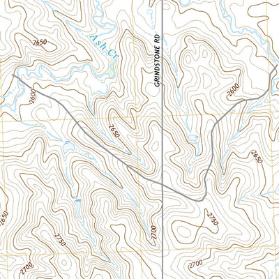 United States Geological Survey Post Ranch, SD (2021, 24000-Scale) digital map
