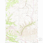 United States Geological Survey Postage Stamp Butte, OR (1962, 24000-Scale) digital map