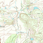United States Geological Survey Postoak, TX (1964, 24000-Scale) digital map