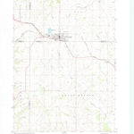 United States Geological Survey Postville, IA (1971, 24000-Scale) digital map