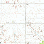 United States Geological Survey Postville NW, IA (1981, 24000-Scale) digital map