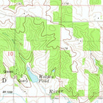 United States Geological Survey Postville NW, IA (1981, 24000-Scale) digital map