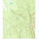 United States Geological Survey Posy Lake, UT (1964, 24000-Scale) digital map