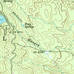 United States Geological Survey Posy Lake, UT (1964, 24000-Scale) digital map